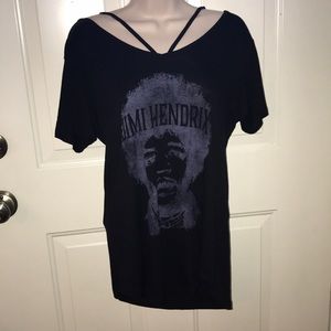 ⭐️ Jimi Hendrix med black top Karl Ferris